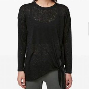 Lululemon Tie You Practice LS